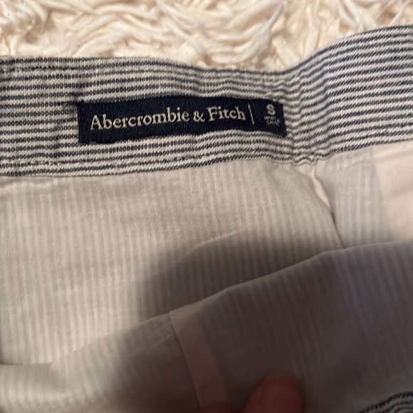 Abercrombie & Fitch Striped Side Button Miniskirt, size S. - Picture 2 of 2